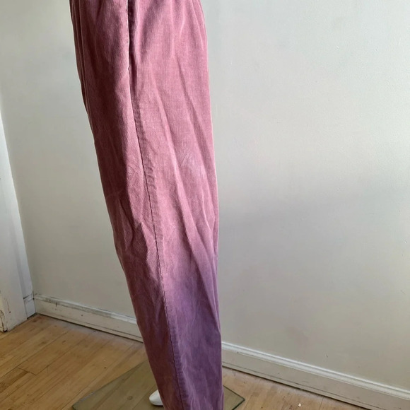 Vintage Alfred Dunner Lavender Pink Pants Sz Petite 12 elastic waist velvet - Picture 7 of 9